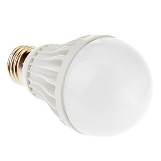 E27 5W 1 LED 500LM 7000K Cool White Light LED Globe Bulb (AC 220V)