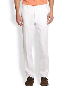 Michael Kors Linen Modern Fit Pants