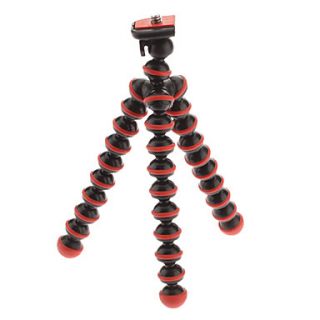 Mini Flexible Camera Tripod (Red)