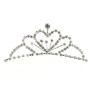 Alloy Tiaras With Rhinestone For Wedding/Special Occasion