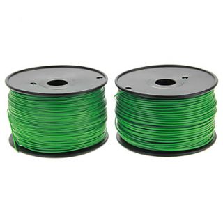Reprapper 3D Printer Consumables Christmas Green Normal Color (Optional Wire Diameter and Material) 1 Piece