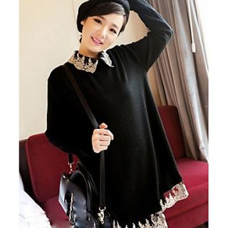 WomenS Loose Size Significantly Thin Dress Lace