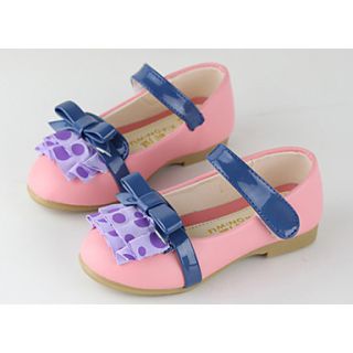 Girls Lovely Splicing Bow Mary Janes