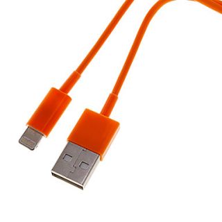 iOS 7 Compatible 8 Pin to USB Matte Cable for iPhone 5/5S and Others (200cm,Assorted Colors)