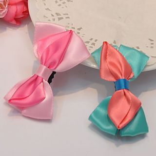 Girls Bow Hair Clips(5 Pairs)