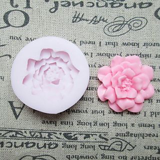 DIY One Hole Flower Silicone Mold Fondant Molds Sugar Craft Tools Resin flowers Mould Molds For Cakes