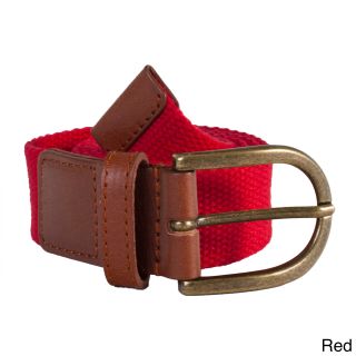 American Apparel Unisex Spun Poly web Leather Belt (Spun poly web/ leatherClosure Single prong buckleApproximate width 1.25 inchesApproximate length 32Measurement taken from a size LargeSizes XXS  26 XS  28 <span stylecolor #333333; font famil