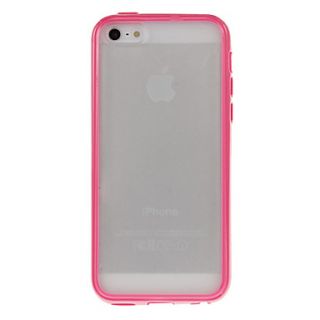 Transparent Frosted Hard Case for iPhone 5C (Assorted Colors)
