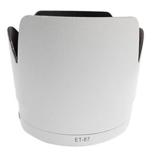 ET 87 Petal Lens Hood for Canon 70 200mm f/2.8L IS II USM White