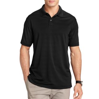 Van Heusen Traveler Polo Shirt, Black, Mens