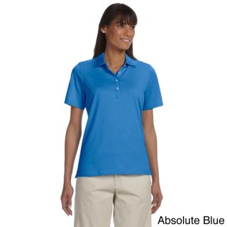 Womens High Twist Cotton Tech Polo Shirt