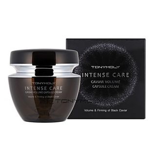 [TONYMOLY] Intense Care Caviar Volume Capsule Cream 50ml (With Eye peeler 17ml)