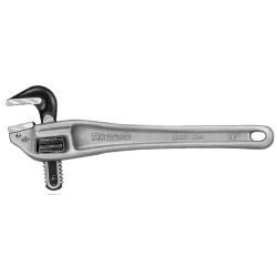 Ridgid 18 inch Aluminum Handle Offset Pipe Wrench (AluminumJaw material Alloy steelWeight 3 1/2 pounds)