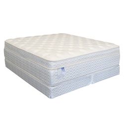 Serenity Euro memory 18 inch Queen size Mattress Set