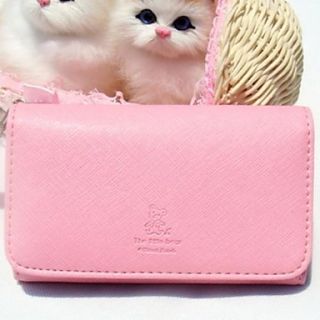 Womens Korean Hot New Fashion Cute Women Mobile Phone Bag Lady Card Bag with Wrist Strap