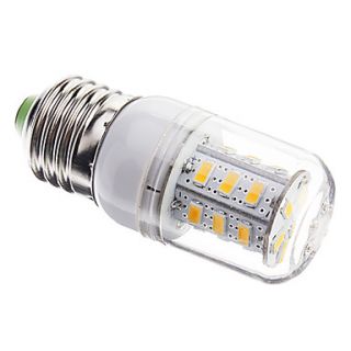 E27 3W 24x5730SMD 2800 3500K Warm White Light LED Corn Bulb(AC 220 240)