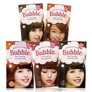 [Etude House] Hot style Bubble Hair Coloring #1. Deep Black 30ml5010ml