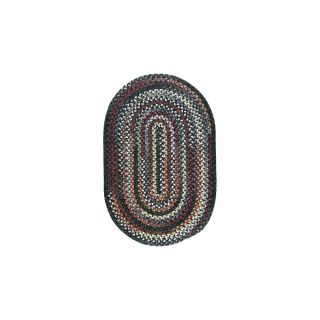 Chestnut Knoll Black Sea Braided Oval Rugs