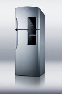Summit Refrigeration 29.25 Refrigerator/Freezer   Frost Free, 18 cu ft, Platinum