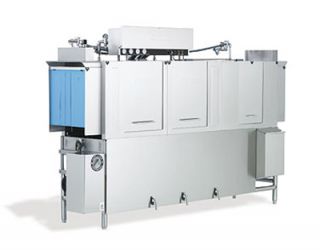 Jackson Conveyor Type Dishwasher w/ Steam Coil Tank Heat & 287 Racks Per Hour, 230/3 V