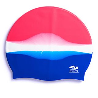 Huayi Colorful Comfort Portable 100% Silicone Swimming Cap SC116/SC216