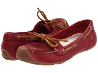 Keen Catalina Boat Shoe Womens Slip on Shoes (Red)