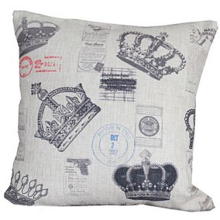 18 Square Antique Style Cotton/Linen Decorative Pillow Cover