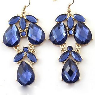 Fashion Alloy With Rhinestone Womens Earrings(More Colors)