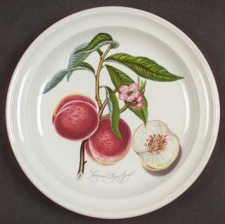 Portmeirion Pomona Salad Plate, Fine China Dinnerware   Fruit And Flowers, White