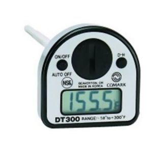 Comark Pocket Thermometer, Digital, Data Hold Button,  58 to 300 F