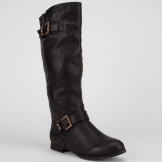 Tosca Womens Boots Black In Sizes 6.5, 10, 6, 7.5, 5, 7, 8, 9, 8.5,