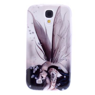 Wing Pattern Soft TPU Case for Samsung Galaxy S4 I9500