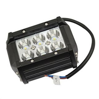18W Spot 6000K 6 CREE LED Double lines work light Bar DIY used in Car/Boat/Auto headlight