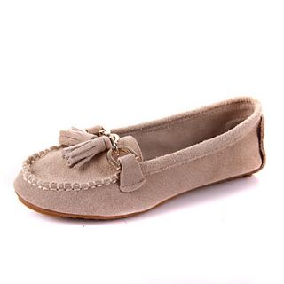 Womens Fashion Solid Color Cozy Flat Shoes(Screen Color)