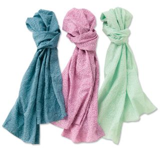 Exofficio Nest to nothing Butterfly Womens Scarf, Sea Glass