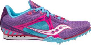 Womens Saucony Velocity 5   Purple/Pink/Light Blue Athletic Shoes
