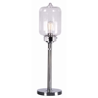 Pasadena 1 light Chrome Table Lamp