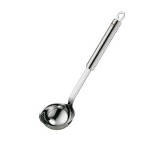 Rosle 13.2 in Ladle w/ 5.4 oz Capacity & Pouring Rim, Round Handle, Stainless