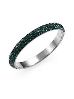 ABS by Allen Schwartz Jewelry Pave Bangle Bracelet   Green