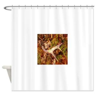  leaves camouflage deer antler Shower Curtain  Use code FREECART at Checkout