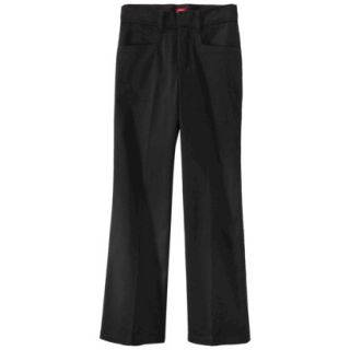 Dickies Girls Classic Fit Stretch Flare Bottom Pant   Black 12