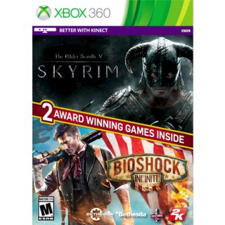 The Elder Scrolls V Skyrim and Bioshock Infinite (Xbox 360)