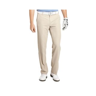 Izod Golf Slim Fit Flat Front Pants, R. Khaki, Mens