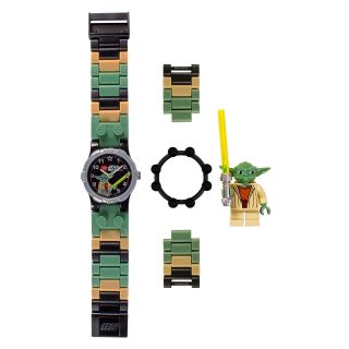 Lego Kids Yoda Minifigure Watch Set, Boys