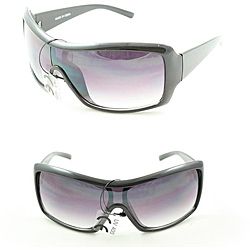 P2027 Purple/ Black Shield Sunglasses