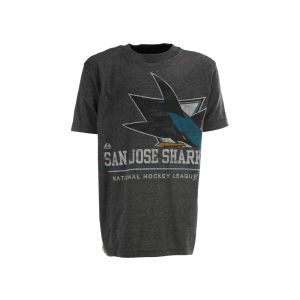 San Jose Sharks Majestic NHL Youth Flip Pass T Shirt