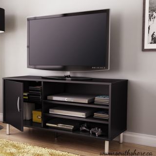 South Shore Renta 46.25 TV Stand 4507676/4519676 Finish Pure Black