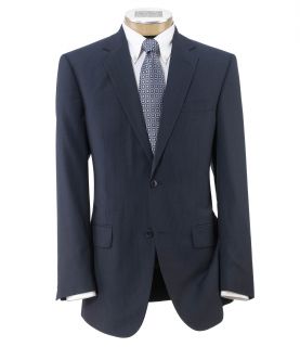 Traveler Tailored Fit 2 Button Suits Plain Front JoS. A. Bank Mens Suit