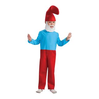 The Smurfs Papa Smurf Child Costume, Red/Blue, Boys