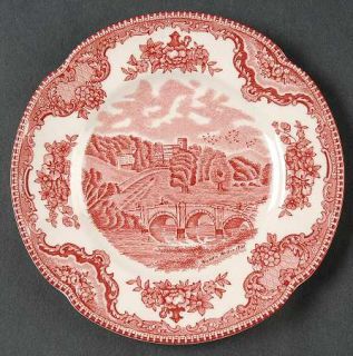 Johnson Brothers Old Britain Castles Pink(No Crown Stamp) Bread & Butter Plate,